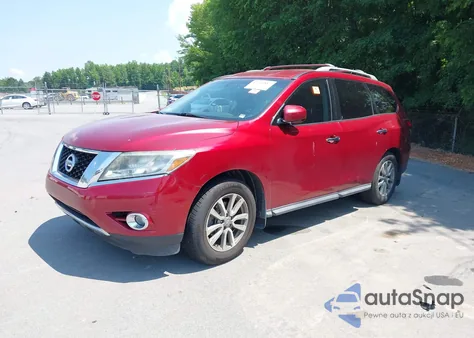 2015 Nissan Pathfinder Sv из США, поврежденный, VIN 5N1AR2MNXFC634396